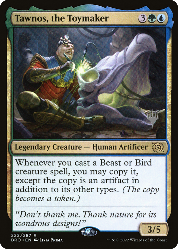 Tawnos, the Toymaker (PPBRO-222) - The Brothers' War Promos Foil