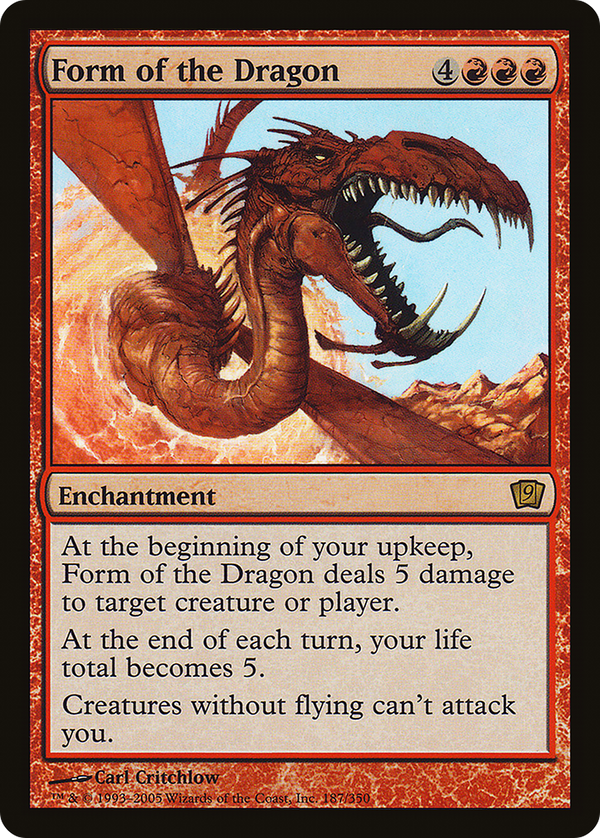 Form of the Dragon (9ED-187) - 9th Edition Foil