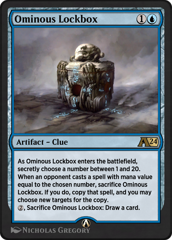 Ominous Lockbox (YMKM-008) - Alchemy: Murders at Karlov Manor