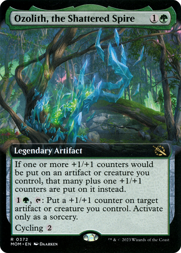 Ozolith, the Shattered Spire (Extended Art) (MOM-372) - March of the Machine: (Extended Art)