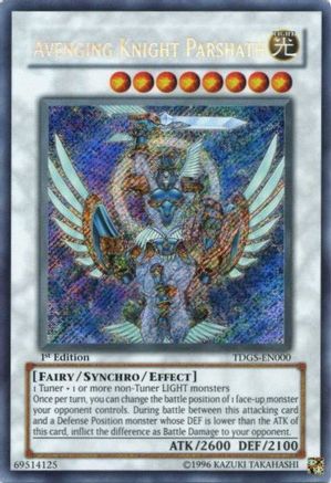 Avenging Knight Parshath (TDGS-EN000) - The Duelist Genesis 1st Edition