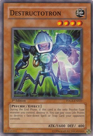 Destructotron (TDGS-EN023) - The Duelist Genesis Unlimited