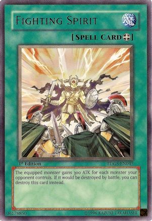 Fighting Spirit (TDGS-EN045) - The Duelist Genesis Unlimited
