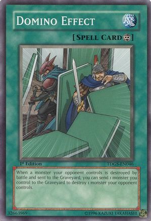 Domino Effect (TDGS-EN046) - The Duelist Genesis 1st Edition