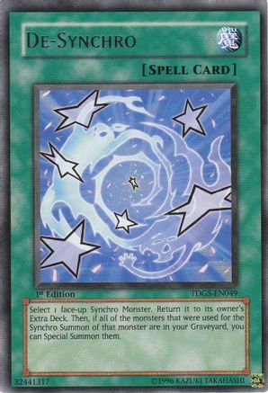 De-Synchro (TDGS-EN049) - The Duelist Genesis 1st Edition