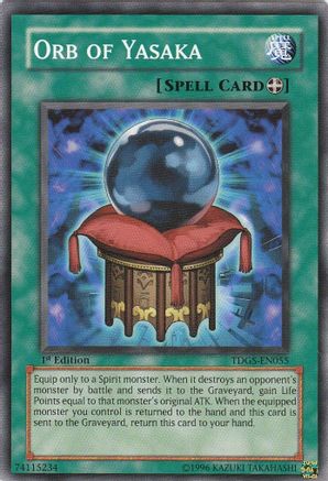 Orb of Yasaka (TDGS-EN055) - The Duelist Genesis Unlimited