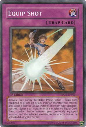 Equip Shot (TDGS-EN063) - The Duelist Genesis 1st Edition