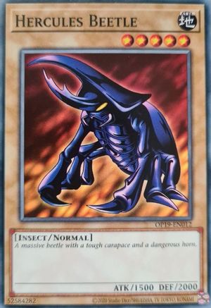 Hercules Beetle (OP19-EN012) - OTS Tournament Pack 19 Unlimited