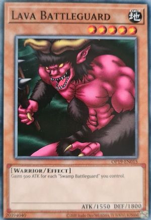 Lava Battleguard (OP19-EN015) - OTS Tournament Pack 19 Unlimited