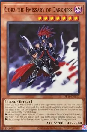 Gorz the Emissary of Darkness (OP19-EN017) - OTS Tournament Pack 19 Unlimited