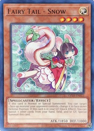 Fairy Tail - Snow (OP19-EN022) - OTS Tournament Pack 19 Unlimited