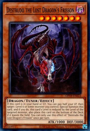 Destrudo the Lost Dragon's Frisson (OP19-EN023) - OTS Tournament Pack 19 Unlimited