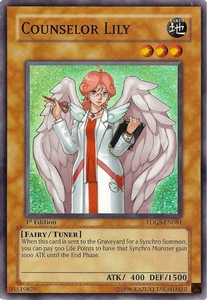 Counselor Lily (TDGS-EN081) - The Duelist Genesis 1st Edition