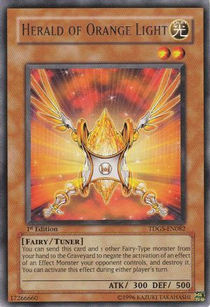 Herald of Orange Light (TDGS-EN082) - The Duelist Genesis 1st Edition