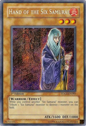 Hand of the Six Samurai (TDGS-EN085) - The Duelist Genesis 1st Edition