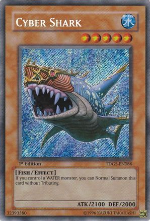 Cyber Shark (TDGS-EN086) - The Duelist Genesis 1st Edition
