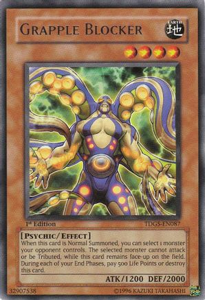 Grapple Blocker (TDGS-EN087) - The Duelist Genesis 1st Edition