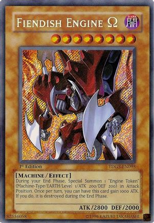 Fiendish Engine Omega (TDGS-EN095) - The Duelist Genesis Unlimited