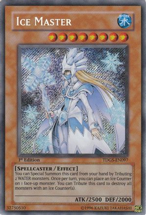 Ice Master (TDGS-EN097) - The Duelist Genesis Unlimited