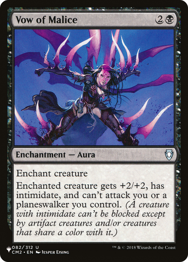 Vow of Malice (LIST-CM2-82) - The List