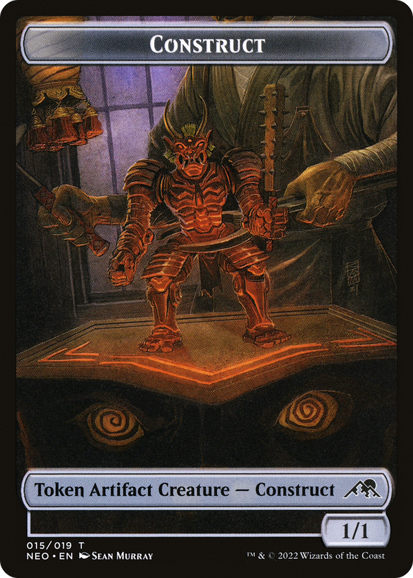 Construct Token (015) (NEO-015) - Kamigawa: Neon Dynasty Tokens