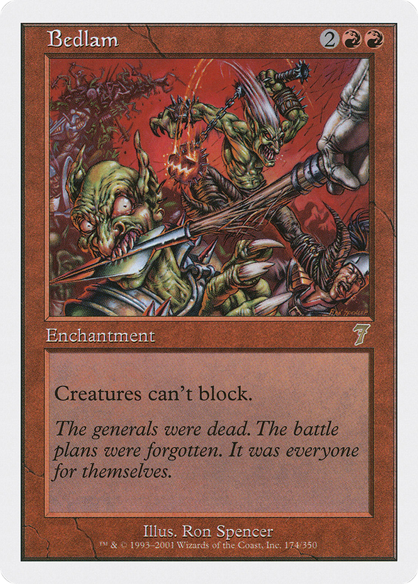 Bedlam (7ED-174) - 7th Edition