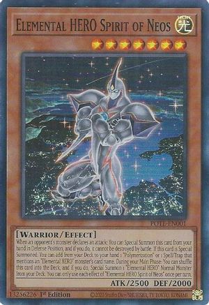 Elemental HERO Spirit of Neos (POTE-EN001) - Power of the Elements 1st Edition