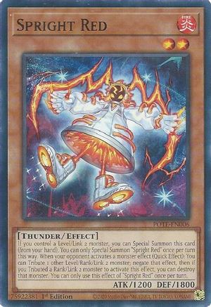 Spright Red (POTE-EN006) - Power of the Elements 1st Edition
