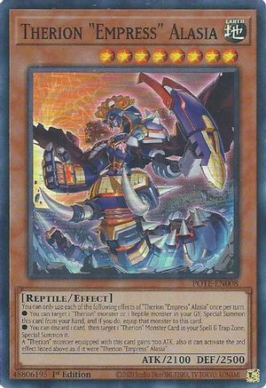 Therion "Empress" Alasia (POTE-EN008) - Power of the Elements 1st Edition