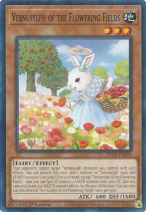 Vernusylph of the Flowering Fields (POTE-EN018) - Power of the Elements 1st Edition