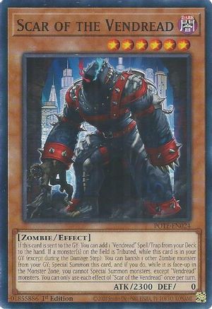 Scar of the Vendread (POTE-EN024) - Power of the Elements 1st Edition