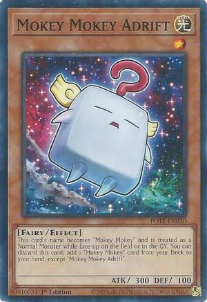 Mokey Mokey Adrift (POTE-EN030) - Power of the Elements 1st Edition