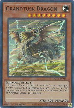 Grandtusk Dragon (POTE-EN033) - Power of the Elements Unlimited