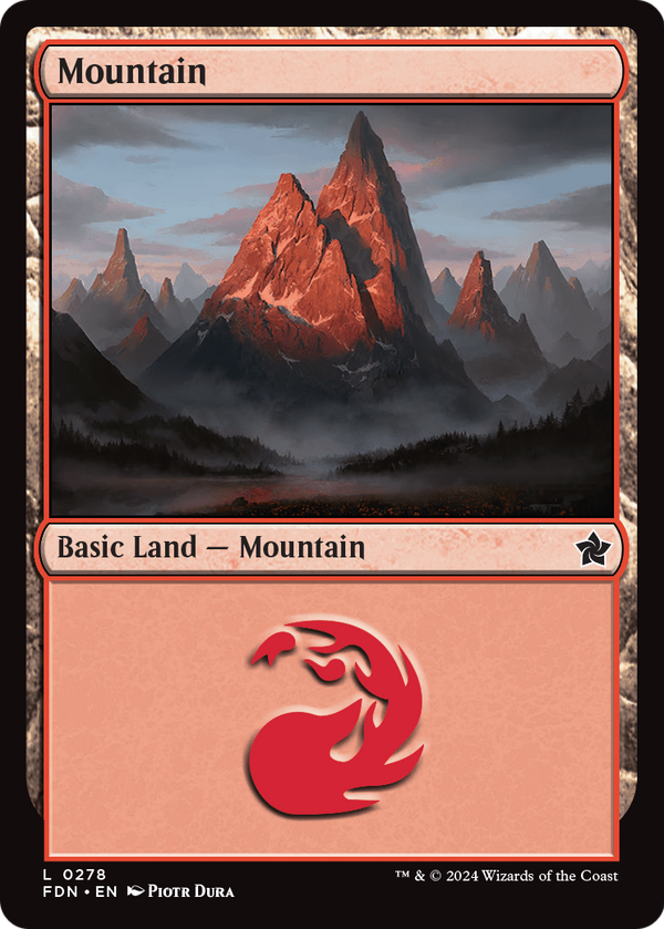 Mountain (0278) (FDN-278) - Foundations Foil
