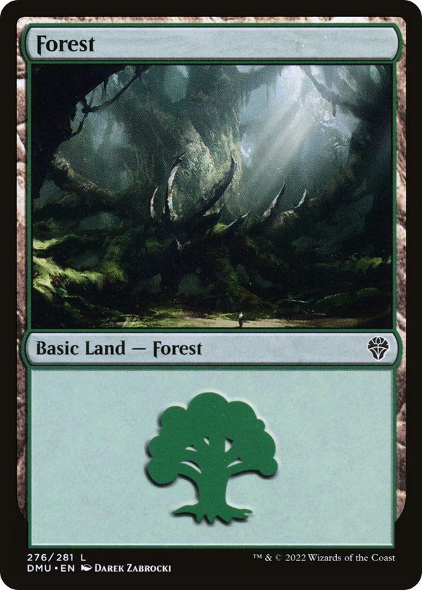 Forest (276) (DMU-276) - Dominaria United Foil