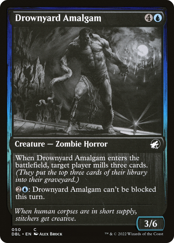 Drownyard Amalgam (DBL-050) - Innistrad: Double Feature Foil