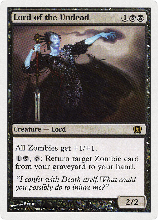 Lord of the Undead (8ED-141) - 8th Edition Foil
