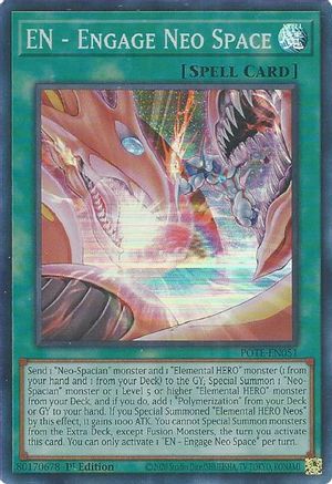EN - Engage Neo Space (POTE-EN051) - Power of the Elements Unlimited