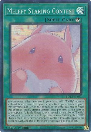 Melffy Staring Contest (POTE-EN063) - Power of the Elements Unlimited