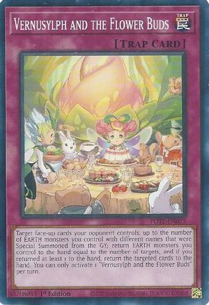 Vernusylph and the Flower Buds (POTE-EN075) - Power of the Elements 1st Edition