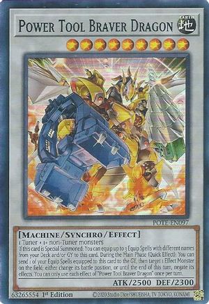 Power Tool Braver Dragon (POTE-EN097) - Power of the Elements 1st Edition