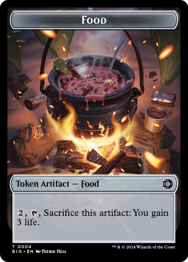 Food (TBIG-004) - The Big Score Tokens Foil