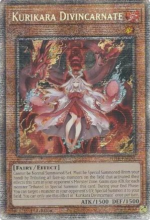 Kurikara Divincarnate (Starlight Rare) (POTE-EN031) - Power of the Elements Unlimited