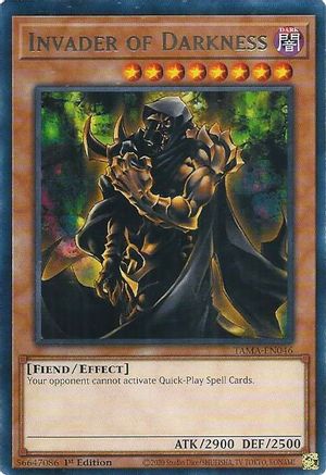 Invader of Darkness (TAMA-EN046) - Tactical Masters 1st Edition