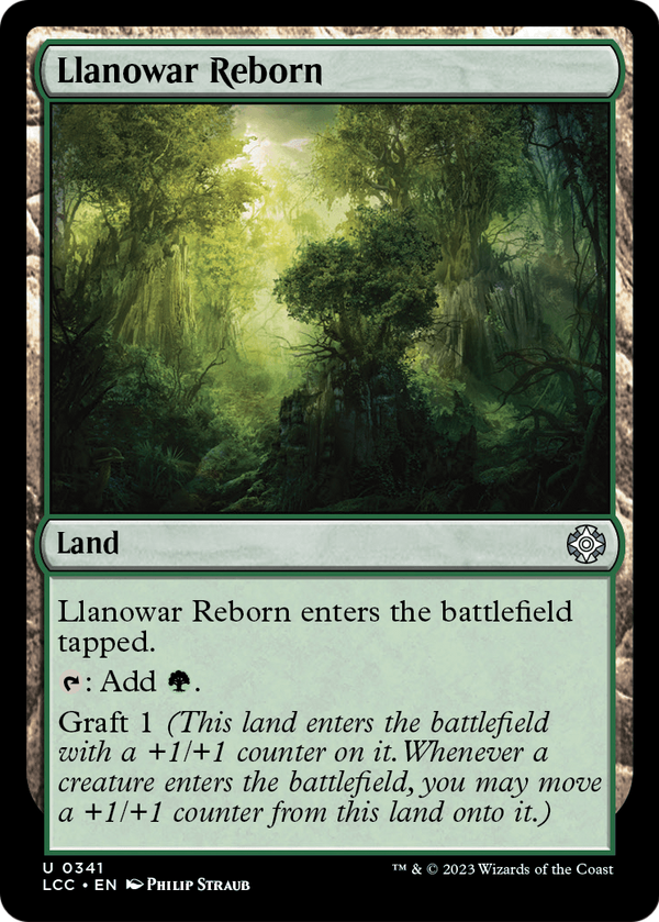 Llanowar Reborn (LCC-341) - The Lost Caverns of Ixalan Commander
