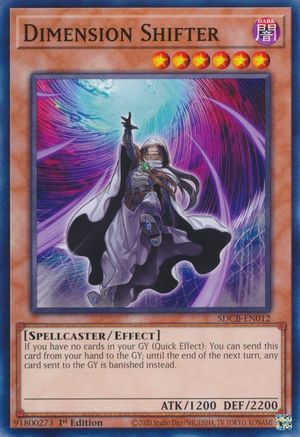 Dimension Shifter (SDCB-EN012) - Structure Deck: Legend of the Crystal Beasts 1st Edition