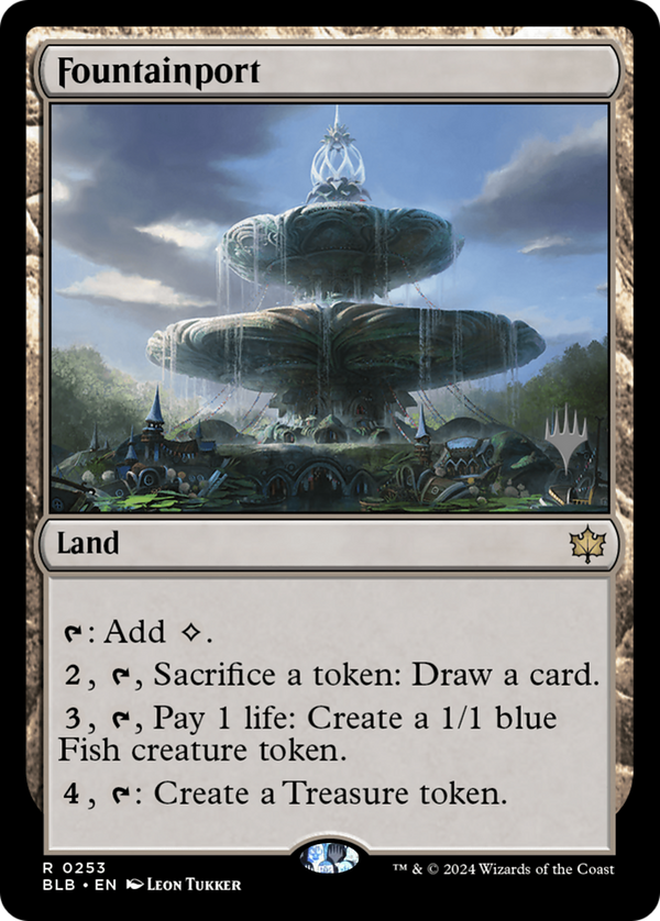 Fountainport (PPBLB-253) - Bloomburrow Promos
