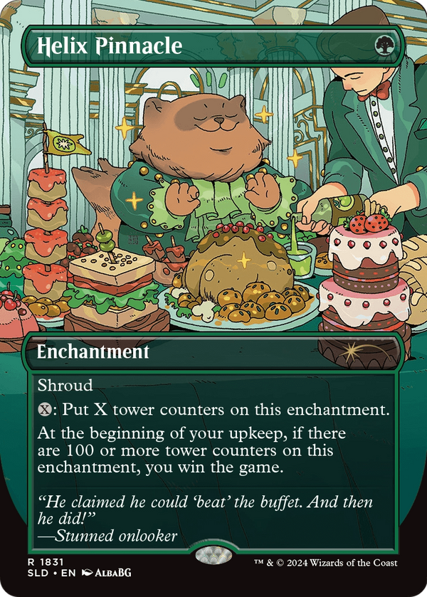 Helix Pinnacle (SLD-1831) - Secret Lair Drop (Borderless) Foil