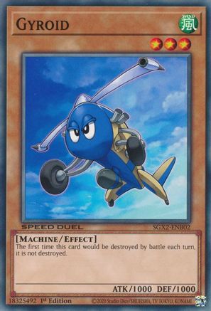Gyroid (SGX2-ENB02) - Speed Duel GX: Midterm Paradox 1st Edition