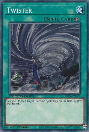 Twister (SGX2-ENB17) - Speed Duel GX: Midterm Paradox 1st Edition